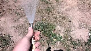 Heavy Duty Brass Hose Nozzle Review [upl. by Akcirahs]