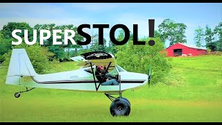 Super STOL FLIGHT and Build Tour  STOL IT Aircraft [upl. by Balling]