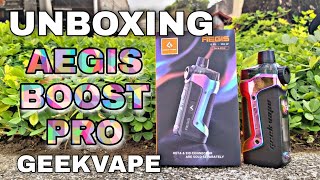 AEGIS BOOST PRO UNBOXING RAINBOW [upl. by Franciscka104]