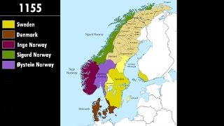 History of Scandinavia Every Year [upl. by Atneuqal]