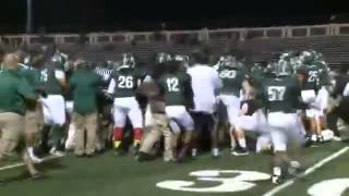 Coaches Fight In Massive Brawl During High School Football Game [upl. by Kallman]