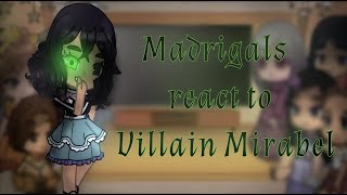 Madrigals react to Villain Mirabel Encanto [upl. by Rramed]