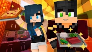 Minecraft Cooking Challenge  THE FOOD BATTLE Minecraft Roleplay [upl. by Georgena]