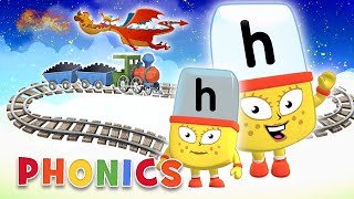 Phonics  Learn to Read  The Letter H  Journey Through the Alphabet  Alphablocks [upl. by Farmann]