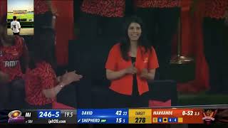 Mi Vs Srh Full Match Highlights 😍😍 [upl. by Hagep]