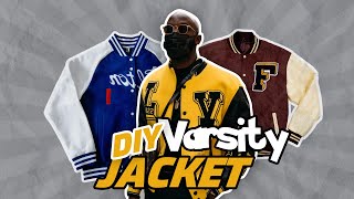 Lets make a Varsity Jacket  The Tall Tailor [upl. by Hammock]