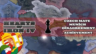 HoI4 Guide Czechoslovakia  Munich Disagreement and Czech Mate Achievement [upl. by Aneri802]