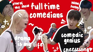 why do comedians even try when Stray Kids exists  PLEASE TURN ON ENG SUBS [upl. by Lledniuq]