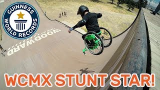 Aaron quotWheelzquot Fotheringham Extreme Wheelchair Athlete  Guinness World Records [upl. by Ysak]