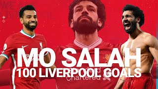 Mo Salahs 100 Liverpool goals  Chelsea screamer Man Utd celebration amp penalty in Madrid [upl. by Ahtebbat]