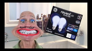 GE Reveal LED Light Bulbs Review and Comparison to Incandescents [upl. by Elem]