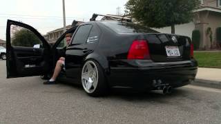 Jetta 18T 3 inch Straight Pipe [upl. by Rhyner300]