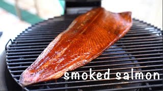 How to Smoke Salmon  Kamado Joe [upl. by Aldus]