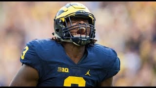 The Most Dynamic Defensive End in the COUNTRY 💯 Rashan Gary Michigan Highlights [upl. by Jacobba]