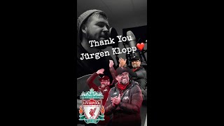 Thank You Jürgen Klopp [upl. by Aniehs]