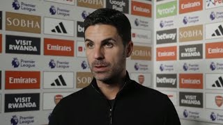 Mikel Arteta Post Match Interview  Arsenal 01 West Ham United [upl. by Shutz]