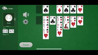 Klondike Solitaire Game One Suit [upl. by Schargel]