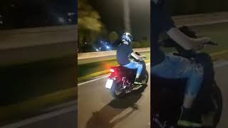 sym vf125 night ride racetech [upl. by Ettevram107]