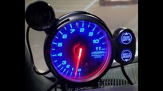 How to Install a Racing Tachometer [upl. by Huesman38]