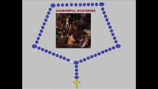 Virtual Rosary  The Sorrowful Mysteries Tuesdays amp Fridays [upl. by Wisnicki]