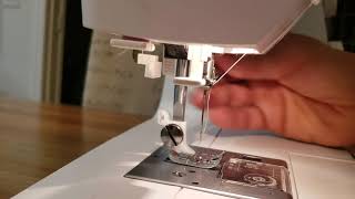 Threading Husqvarna Viking Sewing Machine [upl. by Hakaber]