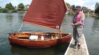 Swallows and Amazons Dinghy sails on the River Thames [upl. by Nuawtna]