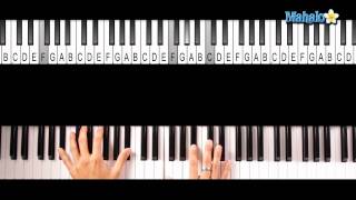 How to Play quotClocksquot by Coldplay on Piano [upl. by Lletnahs]