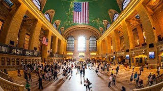 Walking Tour of Grand Central Terminal — New York City 【4K】🇺🇸 [upl. by Deeanne891]