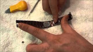 Changing The Battery In A DKNY Watch DIY [upl. by Viccora993]