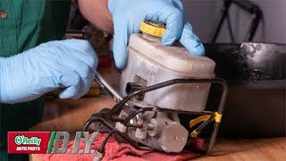 How To Replace A Brake Master Cylinder [upl. by Asylem]