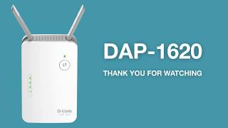 How to Set Up the AC1200 WiFi Range Extender DAP1620 [upl. by Hsaka32]