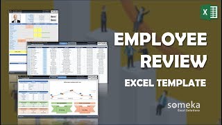 Employee Evaluation Excel Template  Performance Appraisal Form in Excel [upl. by Ardnala]