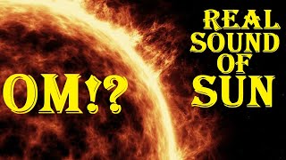 Real Footage of Sun and Recorded Sound [upl. by Bartholemy382]