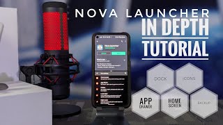 Android Nova Launcher Complete Tutorial Review amp Tips [upl. by Spooner110]