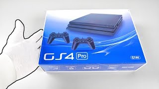 25 Fake PS4 Pro Console Unboxing [upl. by Yrffoeg]