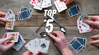 TOP 5 BEST CARD GAMES OF ALL TIME [upl. by Celesta]