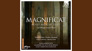 Magnificat Wq 215 1 Chor Magnificat anima mea Dominum [upl. by Klehm]