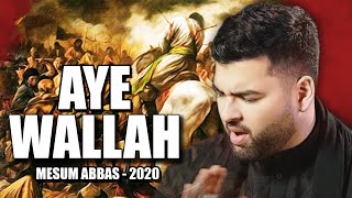 Aye Wallah  Mesum Abbas  اي والله  Muharram 1442  2020 [upl. by Naitsabas]