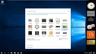 How To InstallEnable Gadgets On Windows 10 [upl. by Sotnas880]