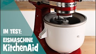 KitchenAid 5KICA0WH im Eismaschinen Test [upl. by Dierolf]