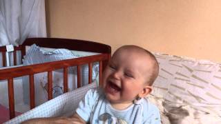 Amazing child laugh  Niesamowity śmiech dziecka [upl. by Pillow261]