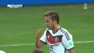 Mario Götze WM 2014 Finale Tor [upl. by Ettennil]