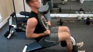 Weighted Incline Sit Up [upl. by Chaney]