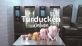 How to prepare a Turducken Deluxe for Christmas in the iCombi  RATIONAL [upl. by Husch861]