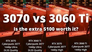 RTX 3070 vs RTX 3060 Ti The Ultimate Comparison [upl. by Aramoix]