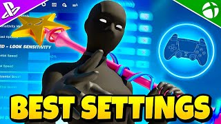 NEW Best Controller SETTINGS  Sensitivity in Fortnite Chapter 5 [upl. by Nedda]