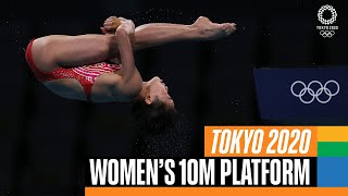 Womens 10m platform diving final  Tokyo Replays [upl. by Mar381]