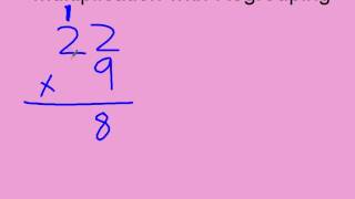 Multiplication with Regrouping [upl. by Lear]