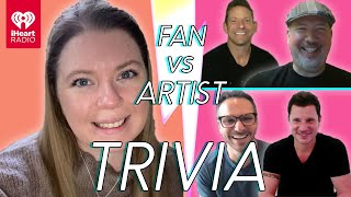 98 Degrees Goes Head to Head With Their Biggest Fan  Fan Vs Artist Trivia [upl. by Radek502]