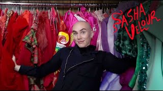 Sasha Velour Closet Tour [upl. by Aramoix]